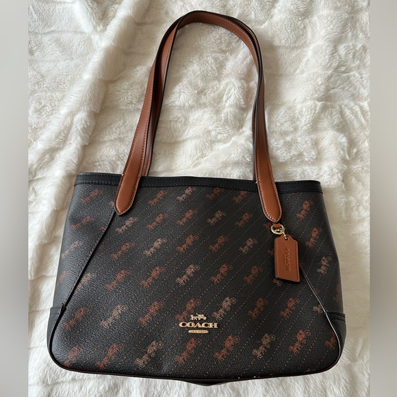 Coach Handbags - Coach Brown and Black Women's Tote Bag